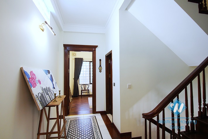 Brand-new 4 bedrooms house for rent in Au Co st, Tay Ho district.